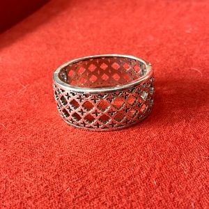 Brighton silver magnet closure bracelet